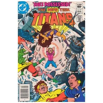 Buy New Teen Titans (1980 Series) #17 Newsstand In VF Minus Condition. DC Comics [z] • 5.10£