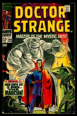 Buy Marvel Comics DOCTOR STRANGE #169 1st Solo Series VG/FN 5.0 • 119.89£