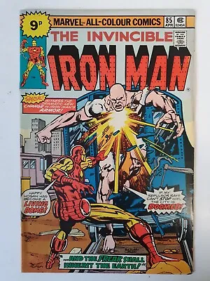 Buy Marvel -  Invincible Iron Man 85 April 1976  • 5£