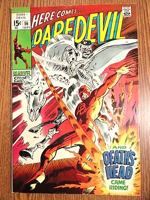 Buy Daredevil #56 Gene Colan Cover Key Fine 1st Death's Head Marvel MCU Disney • 30.99£