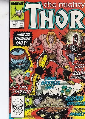 Buy Marvel Comics Thor (mighty) Vol. 1 #389 March 1988 Fast P&p Same Day Dispatch • 4.99£