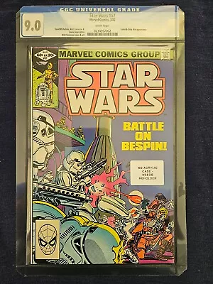 Buy Star Wars Vol. 1 #57 Marvel Comics 1982. CGC 9.0, Sealed Needs Reholder. • 35.98£