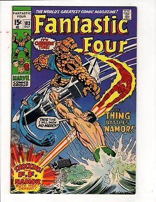 Buy Fantastic Four #103-1970(this Book Has Minor Restoration See Description) • 17.48£
