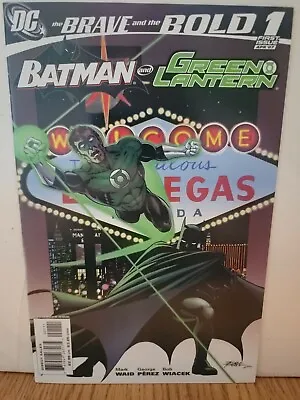 Buy The Brave And The Bold #1 2007 Batman / Green Lantern Vegas • 14.30£