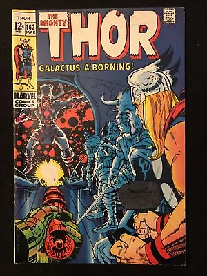 Buy Thor 162 6.0 6.5 Marvel 1969 Galactus Wx • 48.25£