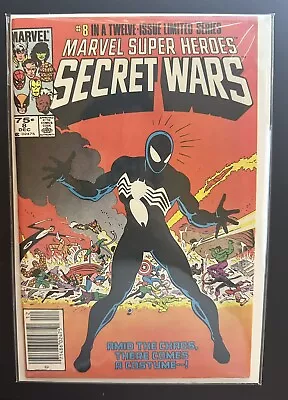 Buy MARVEL SUPER-HEROES SECRET WARS #8 NM+ 9.6-9.8 Newsstand!—Origin Symbiote/ Venom • 267.84£