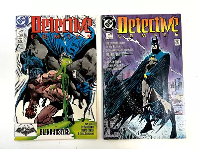Buy BATMAN In DETECTIVE COMICS  #599 And DETECTIVE COMICS #600 • 5.20£
