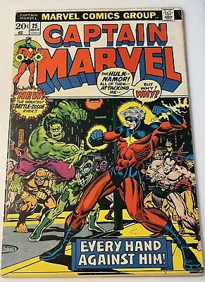 Buy Captain Marvel #25 (1973) • 31.62£