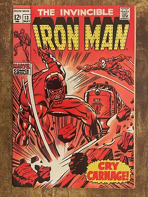 Buy Iron Man #13 - STUNNING HIGH GRADE - Marvel Comics 1969 • 15.61£