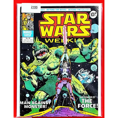 Buy Star Wars Weekly # 20     1 Marvel Comic Bag And Board 21 6 78 UK 1978 (Lot 2195 • 8.50£
