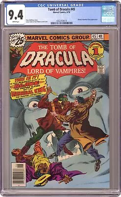 Buy Tomb Of Dracula #45 CGC 9.4 1976 4362459019 • 139.92£