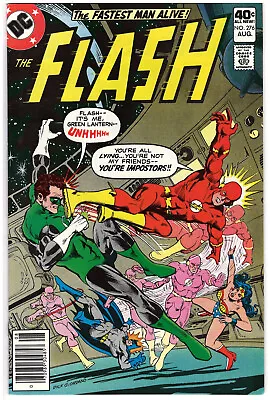Buy Flash #276 Nice VF 8.0 Copy  Freakout  Flash Vs. The Justice League • 6.32£