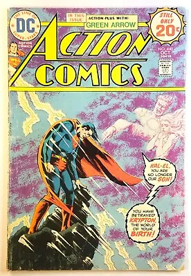Buy Action Comics #440 Superman VG/VG+ 4.0-4.5 First Mike Grell Art Green Arrow 1974 • 5.96£