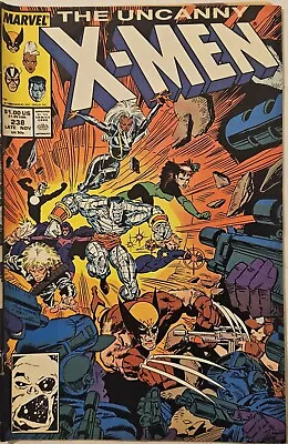 Buy The Uncanny X-Men #238 Marvel Comics 1988 Marc Silvestri Art / Wolverine  • 2.40£