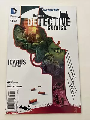 Buy Batman Detective Comics (2014)  #33 Signed By Francis Manapul Icarus Dc New 52 • 7.99£