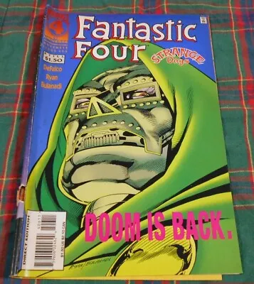 Buy Marvel Comic Book: Fantastic Four, Nov 1995 #406,  Strange Days; Doom Is Back  • 14.98£