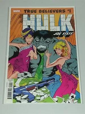 Buy True Believers Hulk Joe Fixit #1 Nm+ (9.6 Or Better) November 2019 Marvel Comics • 5.79£