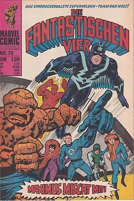 Buy The Fantastic Four 78 - Demon - Williams 1976 - German Fantastic Four # 82 • 8.01£