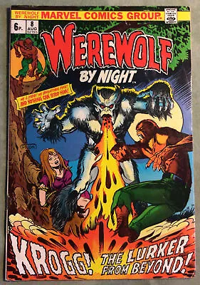 Buy Werewolf By Night, #8.  1973.  Bronze Age, Marvel Comics. • 15£