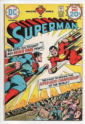 Buy Superman  #276  (  Fn  6.0  ) 276th Issue Captain Thunder/shazam Vs Superman • 23.39£