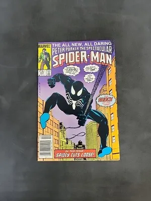 Buy Peter Parker Spectacular Spider-Man #107 - 1st Sin Eater Newsstand • 10.27£