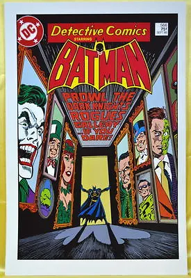 Buy DETECTIVE COMICS 566 COVER PRINT DC Batman Rogues Gallery • 19.88£