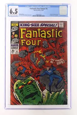 Buy Fantastic Four Annual #6 - Marvel Comics 1968 CGC 6.5 Birth Of Franklin Richards • 220.39£