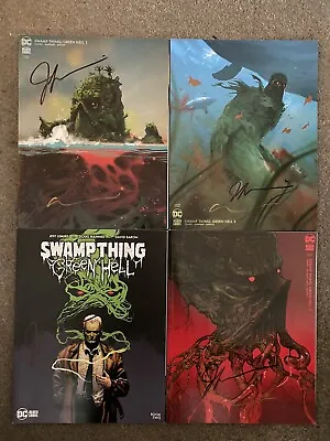 Buy Swamp Thing:Green Hell 1-3 Variants SIGNED X2 (Lemire/Mahnke) • 50£