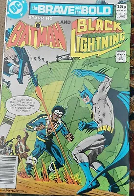 Buy The Brave And Bold, Batman & Black Lightning Comic #163 • 19£