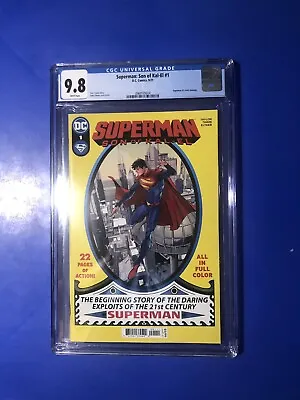 Buy Superman Son Of Kal El #1 CGC 9.8 1ST PRINT SOLO APPEARANCE TIMMS DC COMICS 2021 • 106.73£