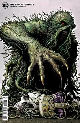Buy Dc Comics Swamp Thing #5 (of 10) Cover B Brian Bolland Card Stock Variant • 2.74£