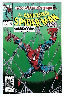 Buy Amazing Spider-Man #373 FN Invasion Of The Spider-Slayers, Venom 1992 :) • 2.39£