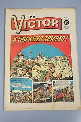 Buy Vintage British Comic: The Victor #572 1972 February 5th • 3.50£