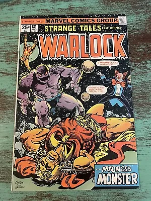 Buy Strange Tales #181 Ft. Warlock (Marvel 1975) FN- 2nd Gamora 3rd Pip The Troll • 7.91£