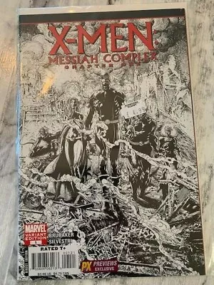 Buy X-Men Messiah Complex 1 B/W PX Previews Variant - Marvel 2007 1st Print NM Hot • 12.99£