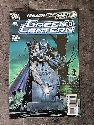 Buy Green Lantern #43 1st App Black Lantern Geoff Johns 2009 • 18£