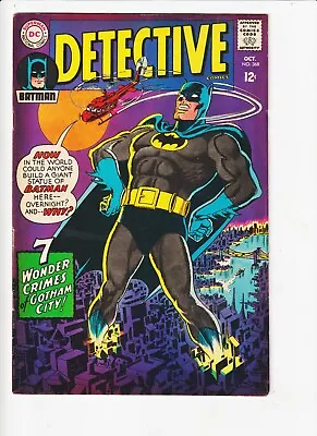 Buy Detective Comics #368 DC 1967 Silver Age Comic- 7 Wonder Crimes Of Gotham City! • 31.57£