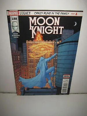 Buy Moon Knight Vol 8 #188 Cover A Jacen Burrows Cover 2017 • 11.95£