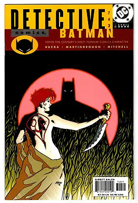 Buy BATMAN DETECTIVE COMICS # 743 - DC Comics 2000 (vf-) A • 3.16£