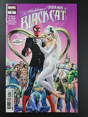 Buy Black Cat Annual #1 NM Marvel 2019 J. Scott Campbell Cover Wedding Of Spider-Man • 11.95£