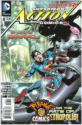 Buy Action Comics #8 (2011) Vf/nm Dc * • 3.95£