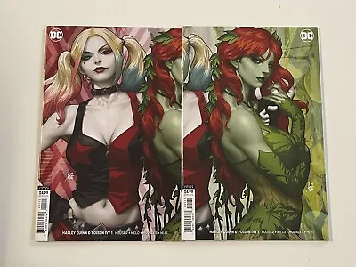 Buy Harley Quinn And Poison Ivy #1 Artgerm Connecting Covers Variant Set Lot • 31.87£