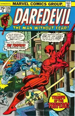 Buy Daredevil #126 FN; Marvel | Marv Wolfman - Torpedo - We Combine Shipping • 16.07£