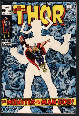 Buy Thor #169 4.0 // Origin Of Galactus Concludes Marvel Comics 1969 • 70.47£