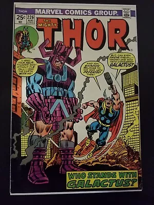 Buy Thor #226  Marvel 1976  Who Stands With Galactus?  2nd App Firelord 🔥 • 22.13£
