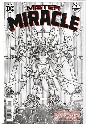Buy MISTER MIRACLE #1 (2017 DC) TOM KING MITCH GERADS 4th PRINT COVER ~ UNREAD NM • 4.74£