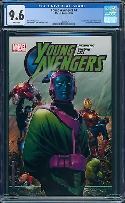 Buy Young Avengers #4 CGC 9.6 Early Kate Bishop & Hulkling Marvel 2005 Kang Cover • 42.55£