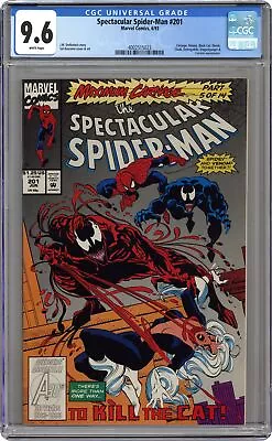 Buy Spectacular Spider-Man Peter Parker #201 CGC 9.6 1993 4002515023 • 47.44£