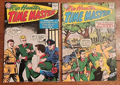 Buy Rip Hunter Time Master #20(fn-) & 22(fn) Hitler Cover Dc Comics 1964  • 39.71£