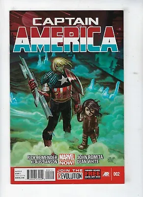 Buy Captain America # 2 Marvel Comics Feb 2013 NM • 3.95£